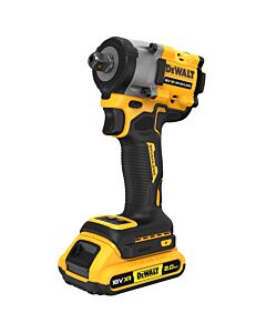 BOULONNEUSE A CHOCS 1/2'' COMPACTE XR 18V 2AH LI-ION BRUSHLESS 406 NM - DEWALT DCF922D2T-QW