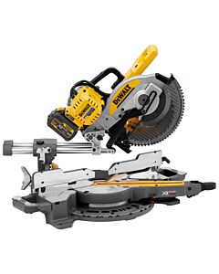 SCIE A ONGLETS RADIALE XR FLEXVOLT 54V 2AH LI-ION BRUSHLESS 250 MM - DEWALT DCS727T2-QW
