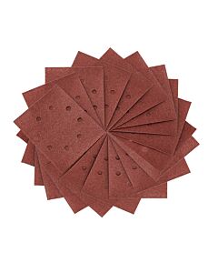 1/4 FEUILLE ABRASIVE POUR PONCEUSES VIBRANTES GRAIN 40 - 8 PERFORATIONS 115X140MM MULTI-USAGES PEINTURE / BOIS - A SEC - DEWALT DT3011-QZ