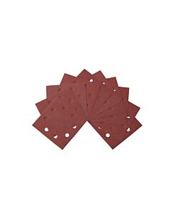 1/4 FEUILLE ABRASIVE POUR PONCEUSES VIBRANTES GRAIN 40 - 8 PERFORATIONS 115X115MM MULTI-USAGES PEINTURE / BOIS - A SEC - DEWALT DT3020-QZ
